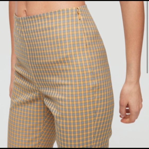 Aritzia Sunday Best Plaid Pants - Picture 3 of 8
